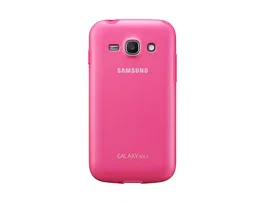 Samsung EF-PS727B Funda Protectora Samsung Galaxy Ace 3, Color Rosa, Resistente a Rayones y Polvo