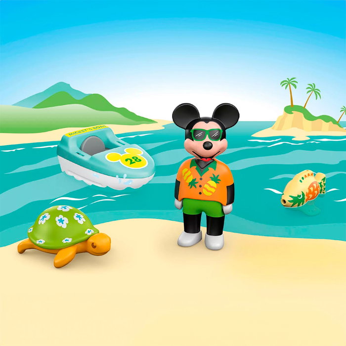 Playmobil Viaje en Bote con Mickey Junior 71707 Disney