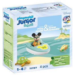Playmobil Viaje en Bote con Mickey Junior 71707 Disney