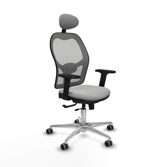 PIQUERAS Y CRESPO Silla de oficina Jorquera con mecanismo Sincro/Traslack Gris PIQUERAS Y CRESPO Silla de oficina Jorquera con mecanismo Sincro/Traslack Gris
