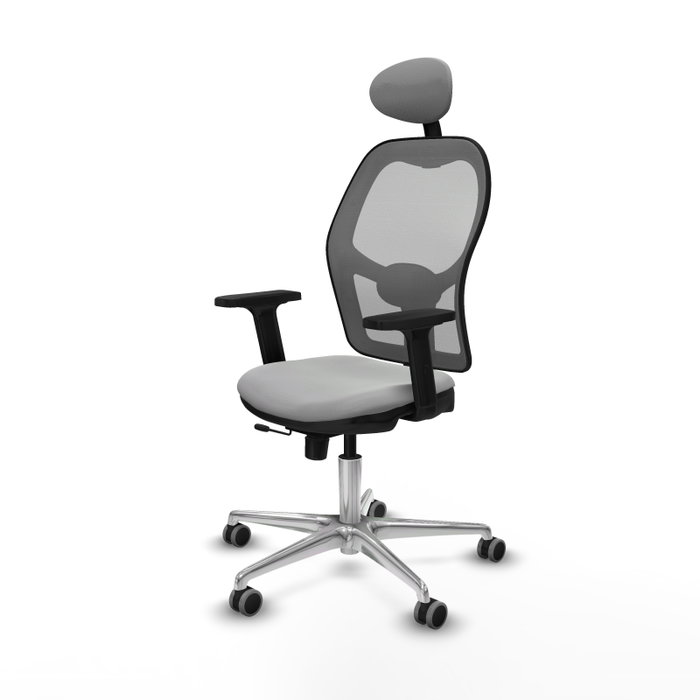 PIQUERAS Y CRESPO Silla de oficina Jorquera con mecanismo Sincro/Traslack Gris PIQUERAS Y CRESPO Silla de oficina Jorquera con mecanismo Sincro/Traslack Gris