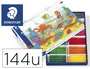 Staedtler Rotulador Jumbo Trazo 3 mm School Pack 144 Unidades Colores Surtidos
