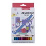 Bruynzeel Super Point Estuche de Rotuladores 20 Colores