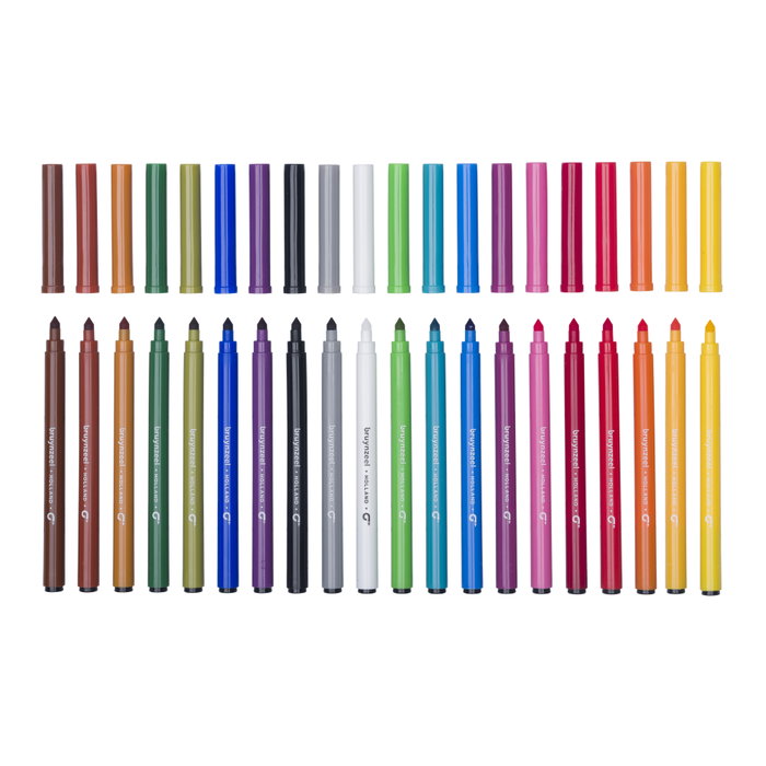 Bruynzeel Super Point Estuche de Rotuladores 20 Colores