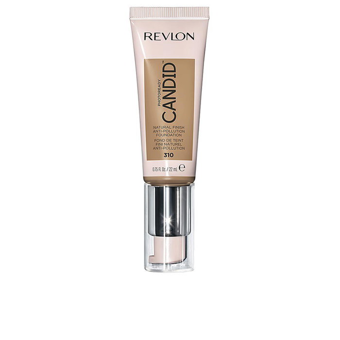 PhotoReady Candid, Acabado natural, Base en crema, 310, Caramelo, 22 ml PhotoReady Candid, Acabado natural, Base en crema, 310, Caramelo, 22 ml
