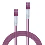 Lindy 46341 Cable de fibra óptica OM4 de 2 m LC-LC Rosa