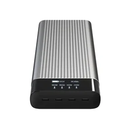 HYPER HJ245B Batería Externa 27000 mAh Plata