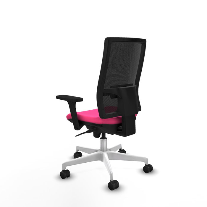 PIQUERAS Y CRESPO Silla de oficina Horna Rosa con mecanismo Sincro PIQUERAS Y CRESPO Silla de oficina Horna Rosa con mecanismo Sincro