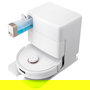 Roborock Qrevo MaxV Aspirador Robot con Estación Base de Auto-Vaciado y Auto-Secado, Sin Bolsa, Navegación LDS, Color Blanco, Aleman