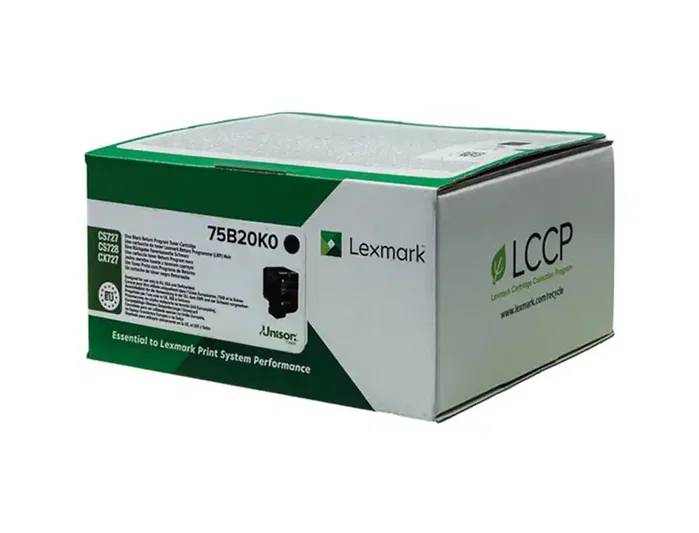 Lexmark 75B20K0 Cartucho de Tóner Negro