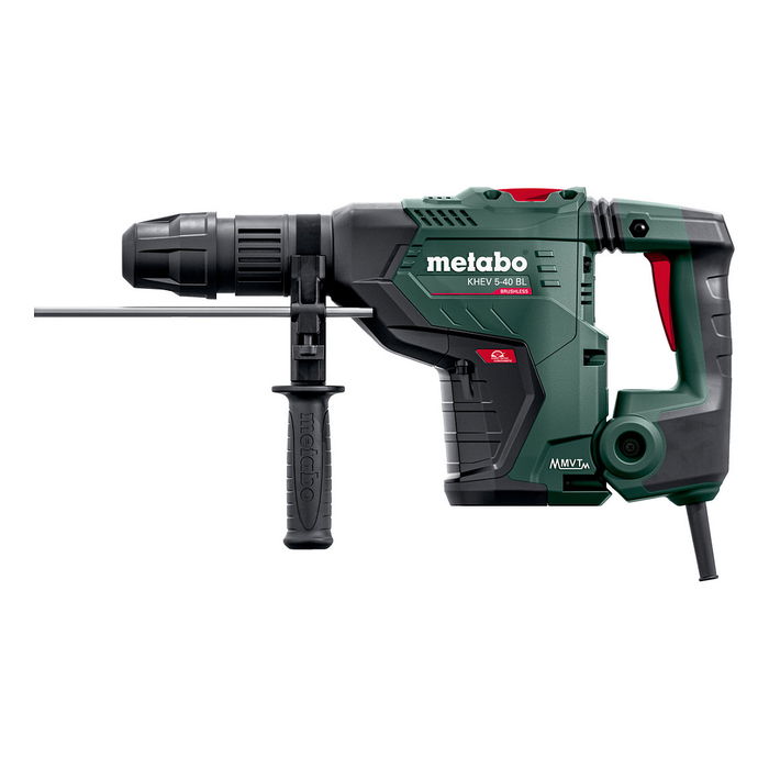 Metabo KHEV 5-40 BL Kombihammer SDS Max, Motor sin Escobillas 1150W, 8.7J, 4cm Max en Hormigón, Incluye Funda Metabo KHEV 5-40 BL Kombihammer SDS Max, Motor sin Escobillas 1150W, 8.7J, 4cm Max en Hormigón, Incluye Funda