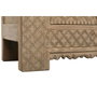 DKD Home Decor Mueble TV Olmo Macizo Tallado Natural 180x44x60