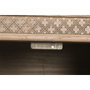 DKD Home Decor Mueble TV Olmo Macizo Tallado Natural 180x44x60