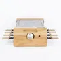 Hkoenig Raclette/Grill 8 Personas Madera 1200W HKO3760124955293 38x19,5 cm
