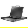 StarTech Consola KVM de Rack 1U con Monitor LCD 17.3" Full HD 1080p VGA - MTBF 50000h, Teclado QWERTY Integrado, para Servidores