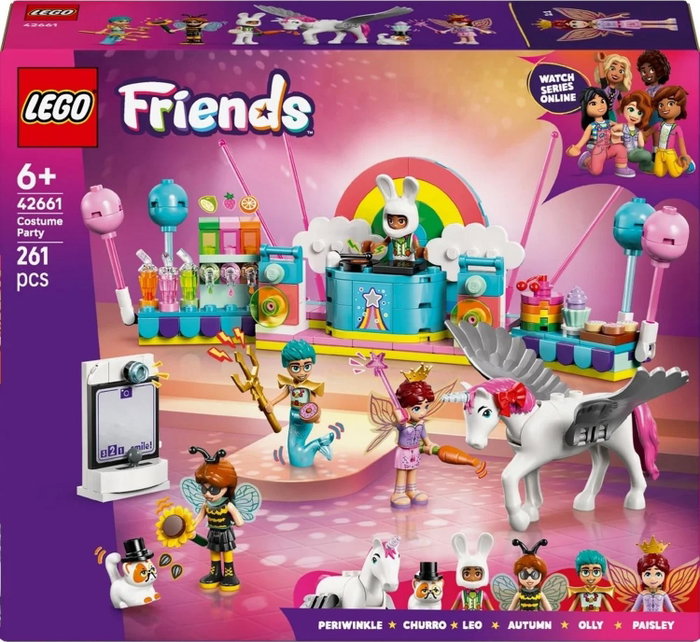 LEGO Friends Fiesta de disfraces de unicornio y hadas 42661 LEGO Friends Fiesta de disfraces de unicornio y hadas 42661