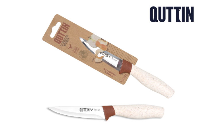 Quttin Cuchillo Pelador Terra 9 cm (48 Unidades) স্থাপন Quttin Cuchillo Pelador Terra 9 cm (48 Unidades) স্থাপন