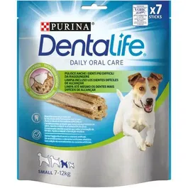 Purina Dentalife Canine Small 6x115 gr - Snack Dental para Perros, Textura Compacta, Reduce Sarro