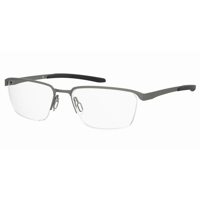Montura de Gafas Hombre Under Armour UA5051GR80F71 Gris ø 56 mm Montura de Gafas Hombre Under Armour UA5051GR80F71 Gris ø 56 mm