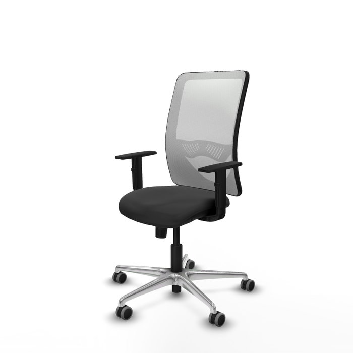 PIQUERAS Y CRESPO Silla de oficina Zulema Gris oscuro y Blanco PIQUERAS Y CRESPO Silla de oficina Zulema Gris oscuro y Blanco