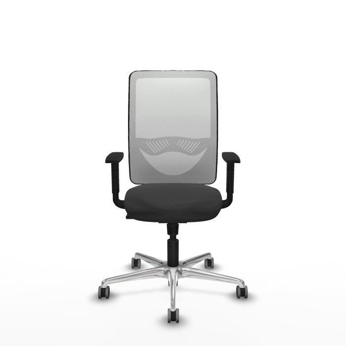 PIQUERAS Y CRESPO Silla de oficina Zulema Gris oscuro y Blanco PIQUERAS Y CRESPO Silla de oficina Zulema Gris oscuro y Blanco