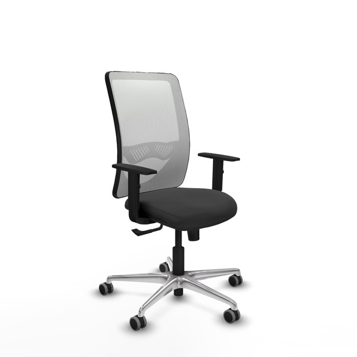 PIQUERAS Y CRESPO Silla de oficina Zulema Gris oscuro y Blanco PIQUERAS Y CRESPO Silla de oficina Zulema Gris oscuro y Blanco