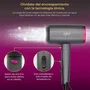 GKL Topaz S2100 Secador de Pelo Iónico Rosa y Gris