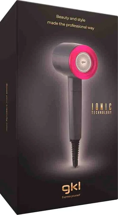 GKL Topaz S2100 Secador de Pelo Iónico Rosa y Gris GKL Topaz S2100 Secador de Pelo Iónico Rosa y Gris