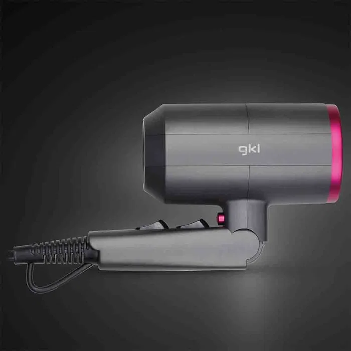 GKL Topaz S2100 Secador de Pelo Iónico Rosa y Gris GKL Topaz S2100 Secador de Pelo Iónico Rosa y Gris