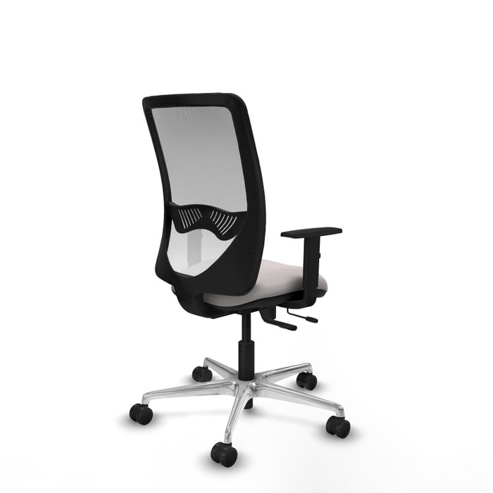 PIQUERAS Y CRESPO Silla de oficina Zulema Blanca con Mecanismo Sincro/Traslack