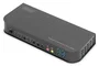 Digitus Conmutador KVM 2x1 DP con salida DP/HDMI y USB 4Kx2K @ 60Hz DS-12850