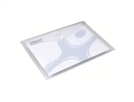 Rexel Carpeta ICE Portadocumentos Broche DIN A4 Polipropileno Transparente