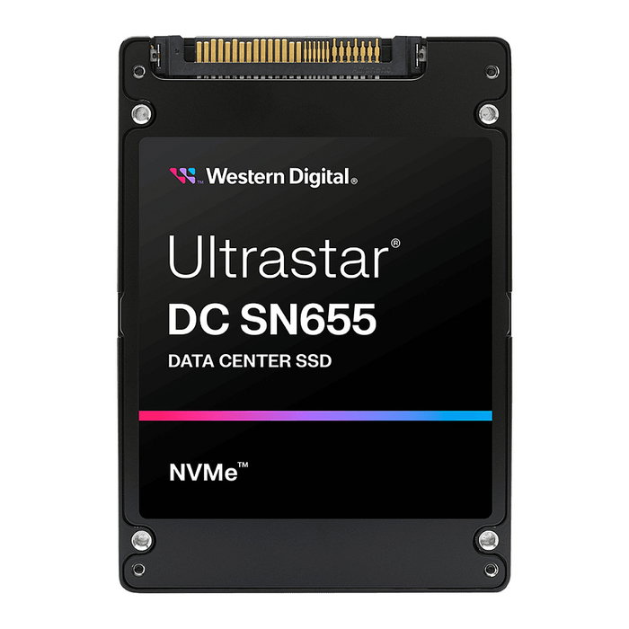 Western Digital Ultrastar DC SN655 NVMe PCIe Gen4 SSD U.3 3.84TB TCG-Ruby - WUS5EA138ESP7E4, 6800 MB/s, 5 Años Garantía