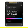 Western Digital Ultrastar DC SN655 NVMe PCIe Gen4 SSD U.3 3.84TB TCG-Ruby - WUS5EA138ESP7E4, 6800 MB/s, 5 Años Garantía