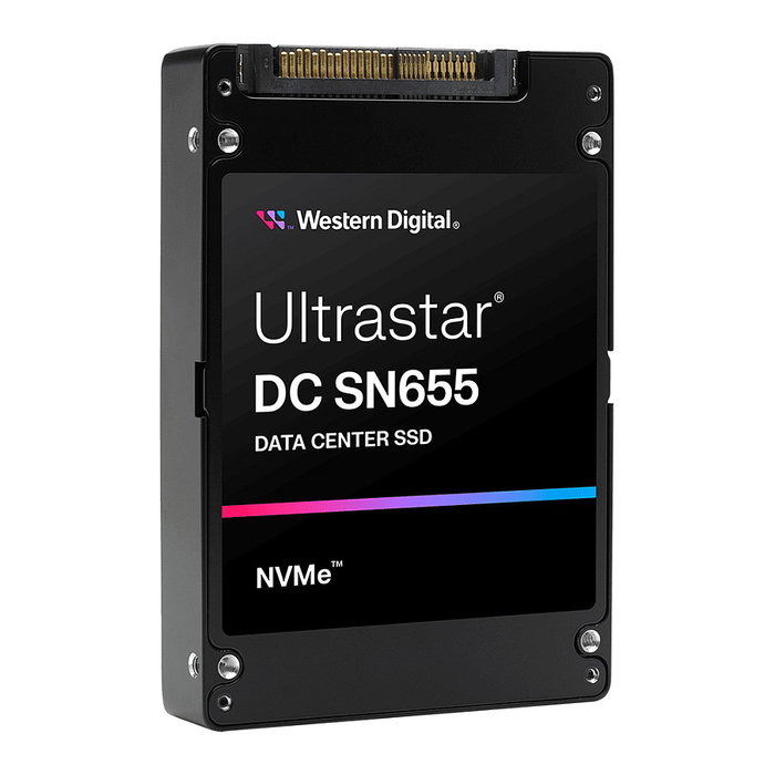 Western Digital Ultrastar DC SN655 NVMe PCIe Gen4 SSD U.3 3.84TB TCG-Ruby - WUS5EA138ESP7E4, 6800 MB/s, 5 Años Garantía