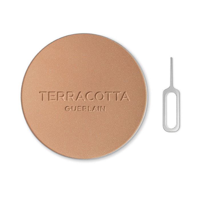 GUERLAIN TERRACOTTA ORIGINAL Polvos Bronceadores Recarga #00-Light Cool, 96% Ingredientes Naturales, 8.5 gr