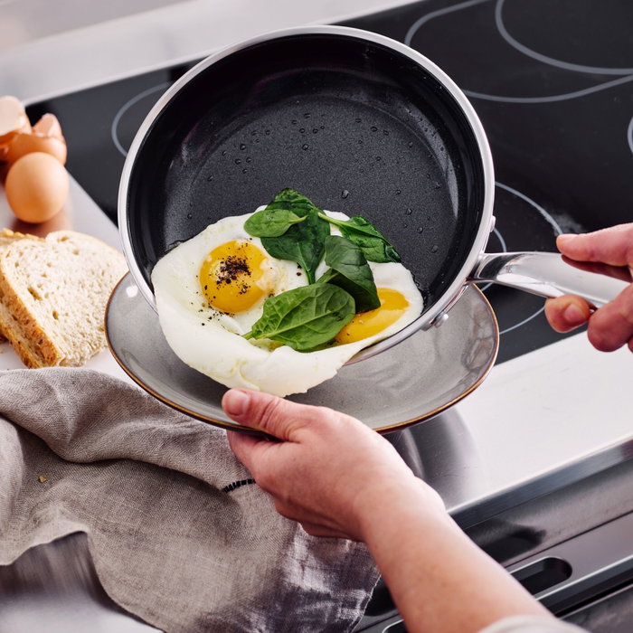GreenPan Premiere Sartén de 24 cm en Acero Inoxidable