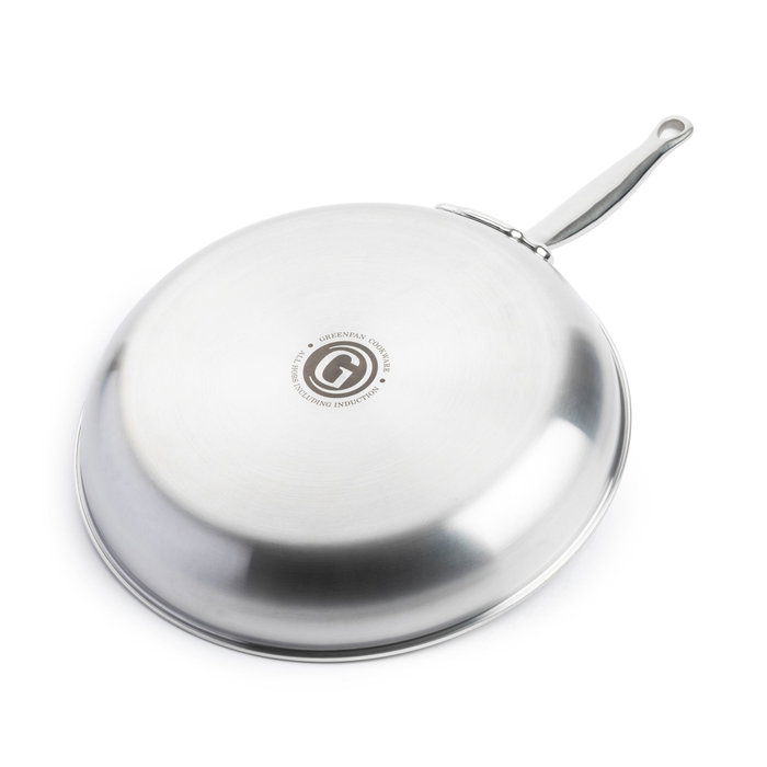 GreenPan Premiere Sartén de 24 cm en Acero Inoxidable