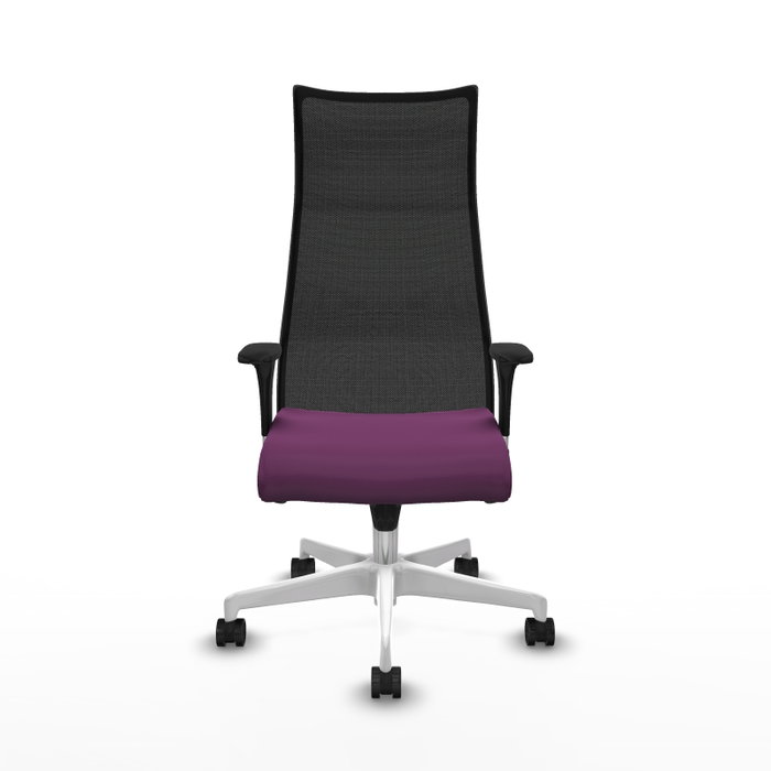 PIQUERAS Y CRESPO Sillón Albacete Morado y Negro con Mecanismo Sincro PIQUERAS Y CRESPO Sillón Albacete Morado y Negro con Mecanismo Sincro