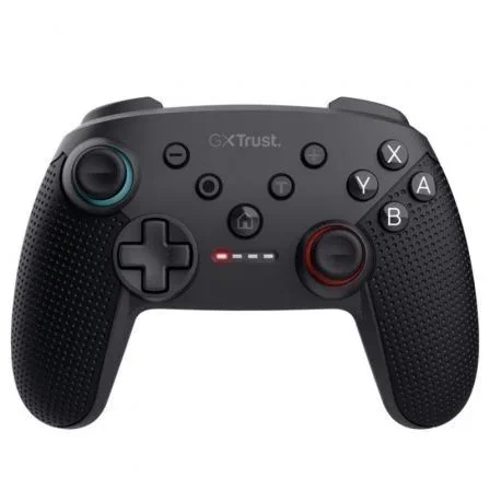Trust GXT 1246 MUTA Mando Inalámbrico Bluetooth Gamepad para Nintendo Switch, Switch Lite y OLED - Negro, con Vibración, Batería Recargable y Autonomía 15 Horas