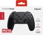 Trust GXT 1246 MUTA Mando Inalámbrico Bluetooth Gamepad para Nintendo Switch, Switch Lite y OLED - Negro, con Vibración, Batería Recargable y Autonomía 15 Horas
