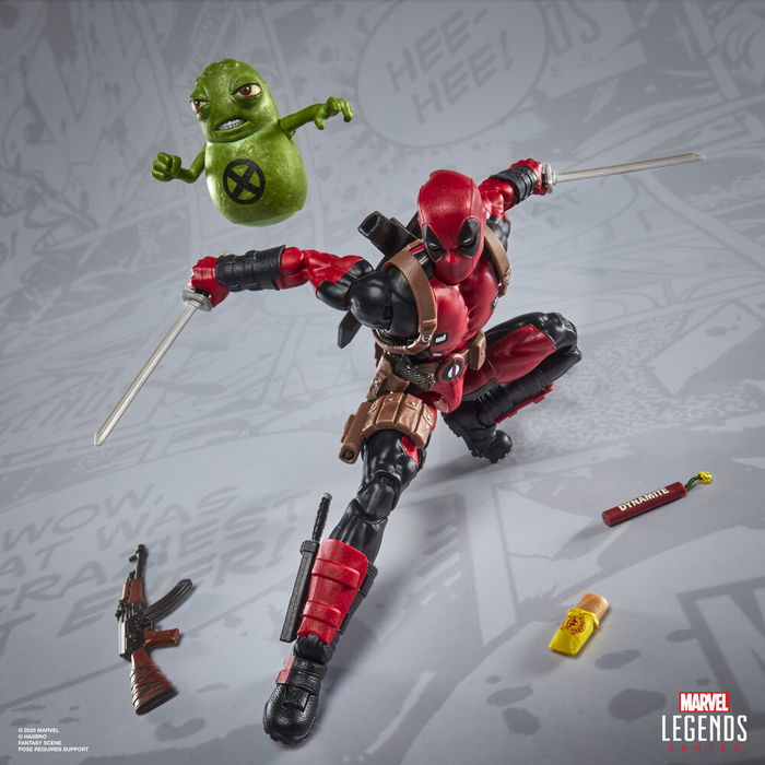 Hasbro Figura Deadpool Maximum Series Marvel Legends 15cm Articulada con Accesorios