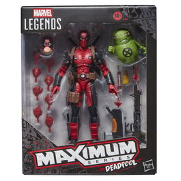 Hasbro Figura Deadpool Maximum Series Marvel Legends 15cm Articulada con Accesorios