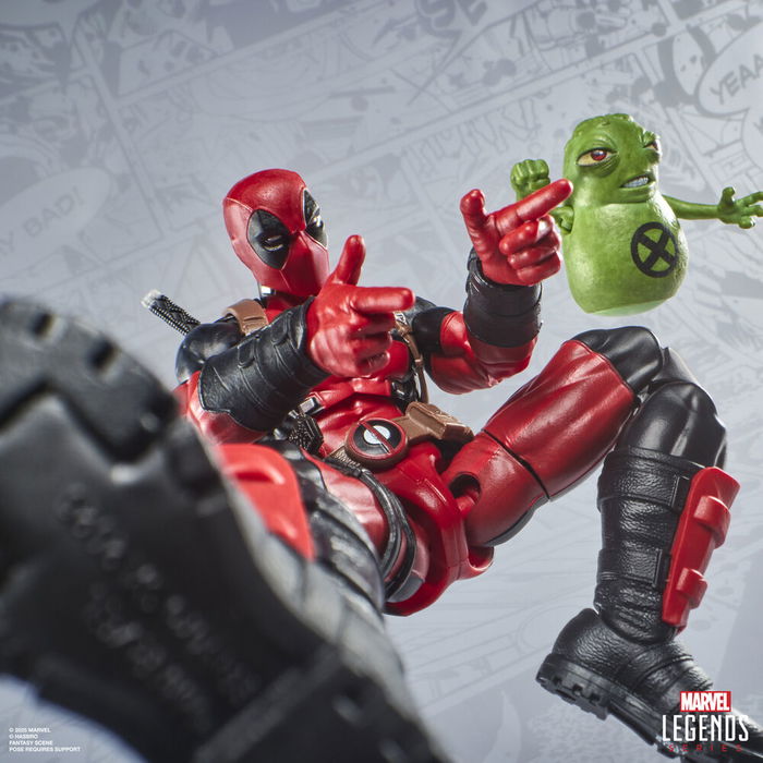 Hasbro Figura Deadpool Maximum Series Marvel Legends 15cm Articulada con Accesorios