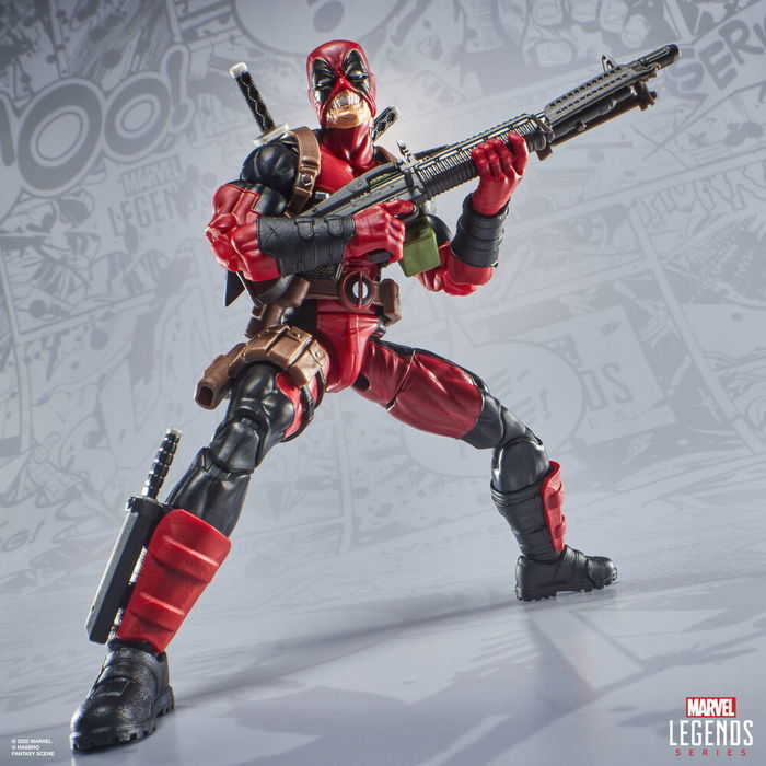 Hasbro Figura Deadpool Maximum Series Marvel Legends 15cm Articulada con Accesorios
