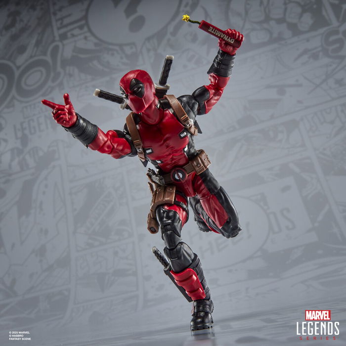 Hasbro Figura Deadpool Maximum Series Marvel Legends 15cm Articulada con Accesorios