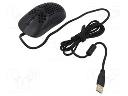 SAVIO Ratón Gamer HEXBLACK Negro