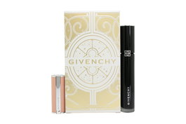 Givenchy L'Interdit Mascara Gift Set: Mascara 8g - 01 Black + Mini Rose Perfecto Lip Balm 1.5g - 001