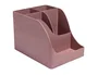 Plasticforte Cubilete portalapices Skandi plastico reciclado Rosa 155x119x109 mm