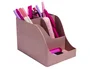 Plasticforte Cubilete portalapices Skandi plastico reciclado Rosa 155x119x109 mm